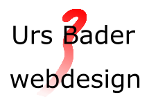 Logo der Einzelfirma Urs Bader webdesign